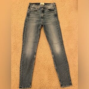 McGuire Denim Size 25 Newton Skinny Jean w/ Studs
